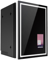 Raysgem RC101M2G RC101M2G Smart Mirror Smart badkamerspiegel Energielabel B (A   G) Geïntegreerde Android tabletfunctie, 25,4 cm (10,1) Touch Display,