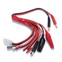Rc Connector Multifunction Balance Battery Charging Cable Trx T Plug Jst Jr Futaba Adapter