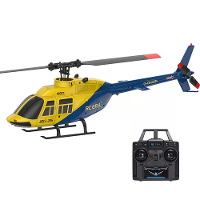 RC ERA A60 Mini Bell 206 2.4G 4CH 6 Assige Gyro 1:42 Schaal Optische Flow Localisatie Hoogte Houden Flybarless RC Helico