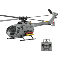 RC ERA C186S BO 105 2.4G 4CH 6 Axis Gyro 1:48 Schaal Optische Flow Lokalisatie Hoogtehouding Borstelloze Motor Flybarles