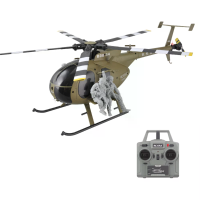 RC ERA C189S MD500 2.4G 4CH 6 as Gyro Optische Strom Localization Hoogte vasthouden Dubbele bofstelloze motof 1:28 schaa