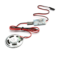 Rc Lander Effect Sound Unit Speaker Controller For Aiprlane Warbird