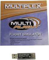 RC vliegsimulator Multiplex MULTIflight Met interface