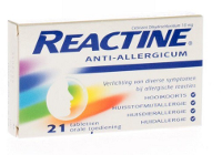 Reactine Cetirizine 10mg Tabletten 21st