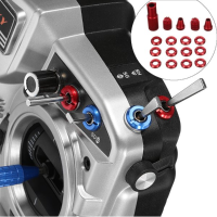 Realacc Remote Control Switch Nut Anti Skid Joystick Set 3mm For Frsky X7 X9d X12s