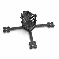 Realacc RFX185 RFX160 4mm koolstofvezel FPV Racing Frame RC Drone w / 5V & 12V PDB ondersteunt 4 5 Inch Prop