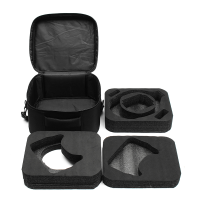 Realacc Shoulder Bag Hand Case Zipper With 2 Layer Eva Sponge Pad Detachable For Dji Goggles