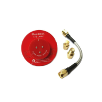 Realacc TFP Mini Triple Feed Patch Dia. 45 Mm 5.8G 8dBi FPV Flat Panel Pagoda antenne met terminator voor Eachine Fatsha