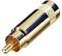 Rean AV NYS352AG Cinch connector Stekker 1 stuk(s)