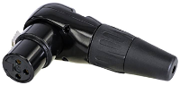 Rean AV RC3FR B XLR connector Koppeling, haaks Aantal polen: 3 1 stuk(s)