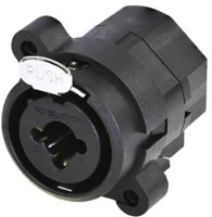 Rean AV RCJ10FI H XLR connector Bus Aantal polen: 3 1 stuk(s)