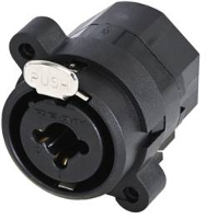 Rean AV RCJ6FI H XLR connector Bus Aantal polen: 3 1 stuk(s)