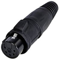 Rean AV RCX5F Z 002 1 XLR connector Bus, recht Aantal polen: 5 1 stuk(s)