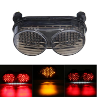 Rear Led Tail Light Turn Signals For Kawasaki Zr7s Zx6r Zx9r Zx900 Zzr600