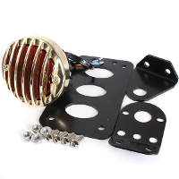 Rear License Plate Brake Tail Light Lamp For Harley Sportster Chopper