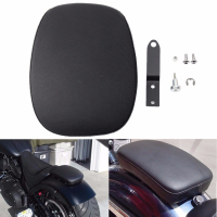 Rear Seat Pillion Cushion Passenger Pad For Harley Sportster Xl1200 883 Black