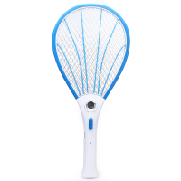 Rechargeable Electric Mosquito Fly Pest Killer Zapper Racket With Led
