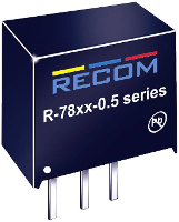 RECOM R 781.8 0.5 DC/DC converter 1.80 V 0.5 A 0.9 W Inhoud 1 stuk(s)