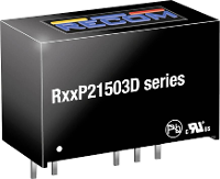 RECOM R12P21503D DC/DC converter, print 185 mA 2 W Aantal uitgangen: 2 x Inhoud 1 stuk(s)