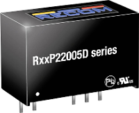 RECOM R12P22005D DC/DC converter, print 200 mA 2 W Aantal uitgangen: 2 x Inhoud 1 stuk(s)