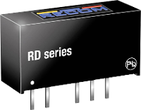 RECOM RD 2405D DC/DC converter, print 200 mA 2 W Aantal uitgangen: 2 x Inhoud 1 stuk(s)