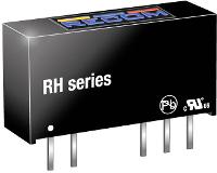 RECOM RH 1212D DC/DC converter, print 12 1 W Aantal uitgangen: 2 x Inhoud 1 stuk(s)
