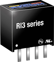 RECOM RI3 2412S DC/DC converter, print 250 mA 3 W Aantal uitgangen: 1 x Inhoud 1 stuk(s)