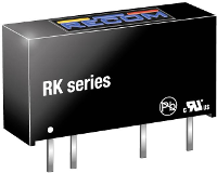 RECOM RK 0512S DC/DC converter, print 12 84 mA 1 W Aantal uitgangen: 1 x Inhoud 1 stuk(s)