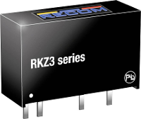 RECOM RKZ3 1205S DC/DC converter, print 600 mA 3 W Aantal uitgangen: 1 x Inhoud 1 stuk(s)