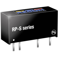 RECOM RP 2424S DC/DC converter, print 24 42 mA 1 W Aantal uitgangen: 1 x Inhoud 1 stuk(s)