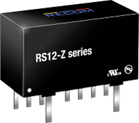 RECOM RS12 2412SZ DC/DC converter, print 1 A 12 W Aantal uitgangen: 1 x Inhoud 1 stuk(s)