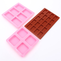 Rectangle Square Silicone Mold For Diy Chocolate Cake Mould Soap