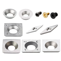 Rode Arrow Hout Hardmetalen Inzet Snijders Schroeven DIY Houtdraai Gereedschap Houtbewerking Draaibank Gereedschappen