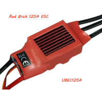 Red Brick 125a Esc Brushless Esc Bec:5v5a Ubec125a