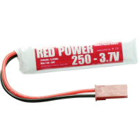 Red Power LiPo accupack 3.7 V 250 mAh Aantal cellen: 1 Softcase JST