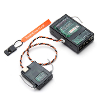 Redcon 2.4G 9ch Cm921 Dsm2 Dsmx Receiver W/ Cm921s Satellite Spektrum Jr Compatible