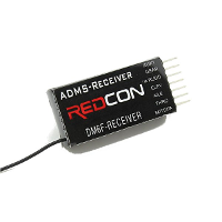 Redcon Dm6f 2.4G 6ch Dmss Parkflyer Receiver For Jr Xg6 Xg7 Xg8 Xg11