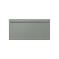 Redin Design Schoenenkast Pippen industrieel 1 lade groen metaal 75x12.5X37.5Cm