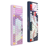 Redragon KS99 Tri Mode Mechanisch Toetsenbord met Multimedia Knop 98 Toetsen Gasket Structuur RGB Achtergrondverlichting