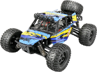 Reely RAW Oranje Brushed 1:14 RC auto Elektro Monstertruck 4WD RTR 2,4 GHz Incl. Accu en lader