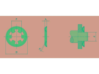 Reely Zekeringsring Geschikt voor asdiameter: 5 mm 20 stuk(s)