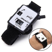 Referee Golf Stroke Score Keeper Counter Wristband Watch Putt Shot