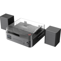 Reflexion HiFi tuner Zwart, Bruin DAB+, CD speler, Bluetooth