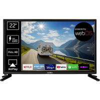 Reflexion LED22iBT LCD TV 55 cm 22 inch Energielabel E (A   G) DVB T2, DVB C, DVB S2, Full HD, Smart TV, WiFi, CI+* Zwart