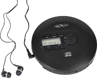 Reflexion PCD520MF/BK Discman CD, CD R, CD RW, MP3 Zwart