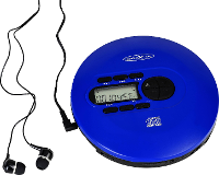 Reflexion PCD520MF/BL Discman CD, CD R, CD RW, MP3 Blauw