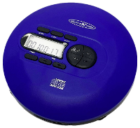 Reflexion PCD540DAB/BL Discman CD, CD R, CD RW, MP3 Blauw