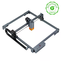 Refurbished ATOMSTACK A10 PRO V2 12W CO2 Lasergraveermachine met Auto Air Assist 400x400mm Area 0.01Mm Hoge Precisie Las