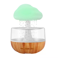 Regenwolk Luchtbevochtiger Licht Water Druppel Aromatherapie Diffuser Luchtbevochtiger,Regenwolk Nachtlampje met 7 Kleur
