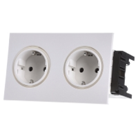 BRK 2FACHDOSE rws   Socket outlet (receptacle) BRK 2FACHDOSE rws